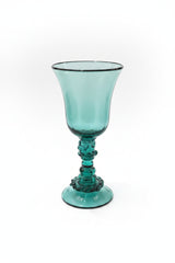 Glas Kelch Dunkel 21 cm – Dekorative Glasfigur
