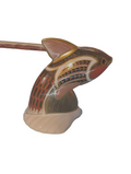 ROYAL CROWN DERBY PORZELLAN FISCH BRIEFBESCHWERER IM FORM EINES FISCHES TOP