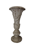 Vintage Verwitterte Gusseiserne Neoklassizistische Garten Blumen Vase