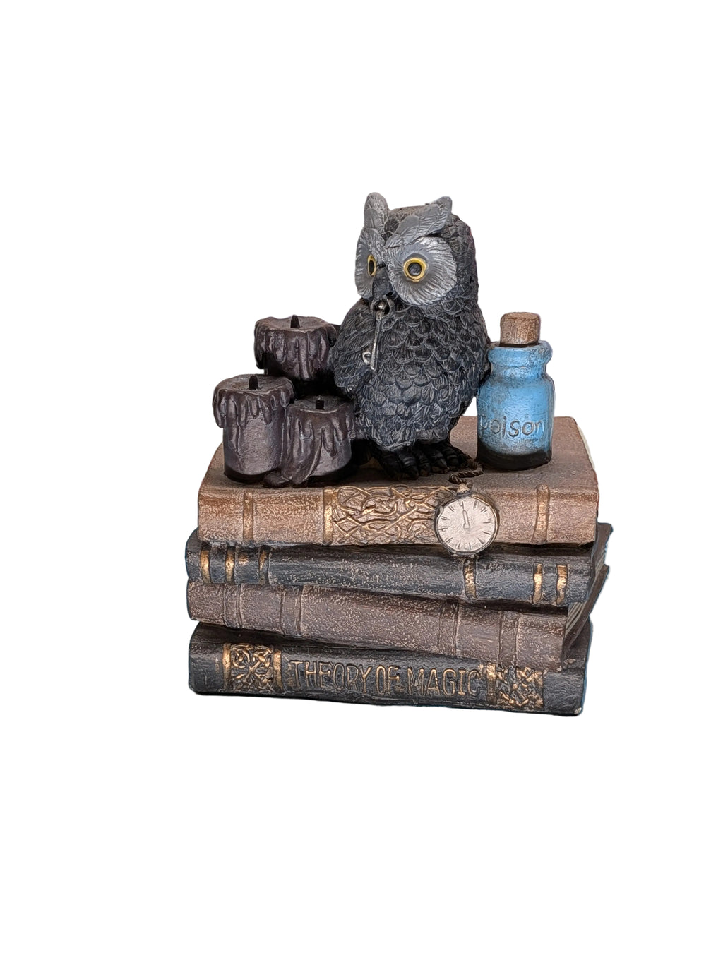 Deko-Eule auf Büchern sitzend – Figur, Sammlerstück