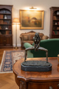 Bronze Figur – Akt Dame Skulptur, Sammlerobjekt 22 cm