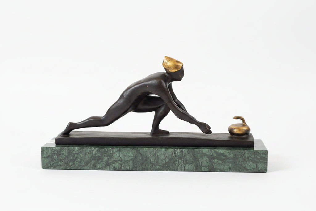 Curling-Spieler Bronze