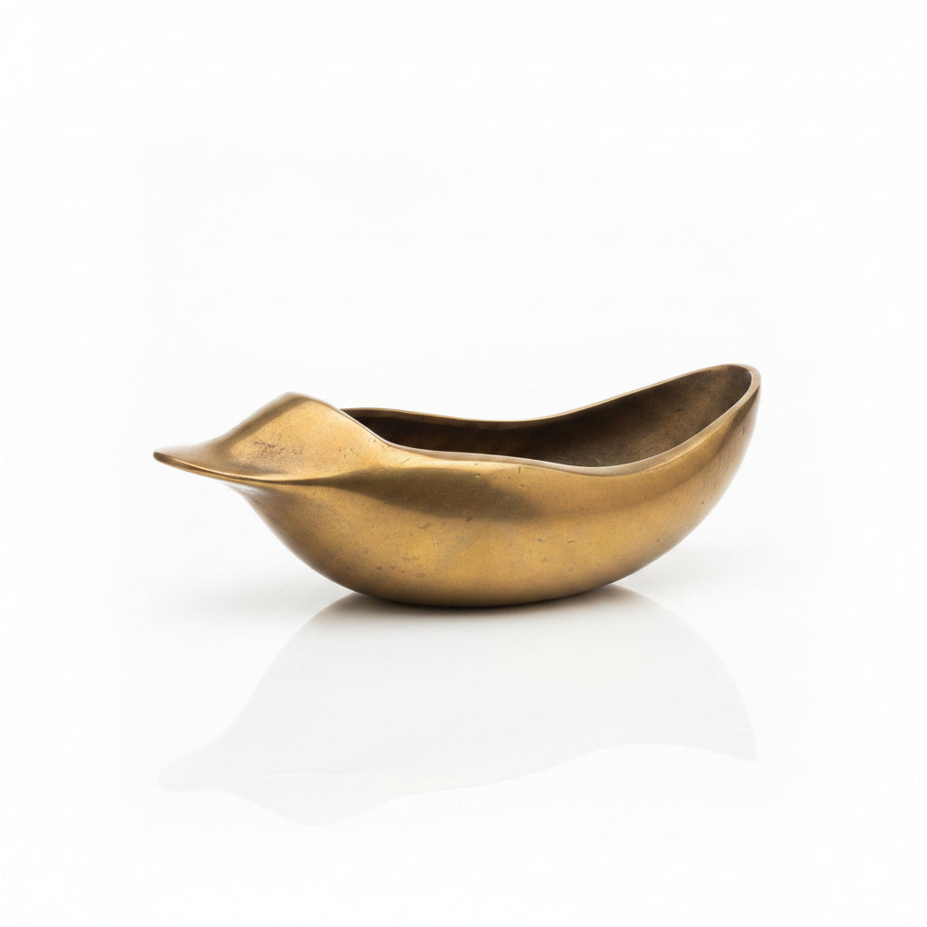Vase à fleurs Canard Laiton – Objet de collection décoratif