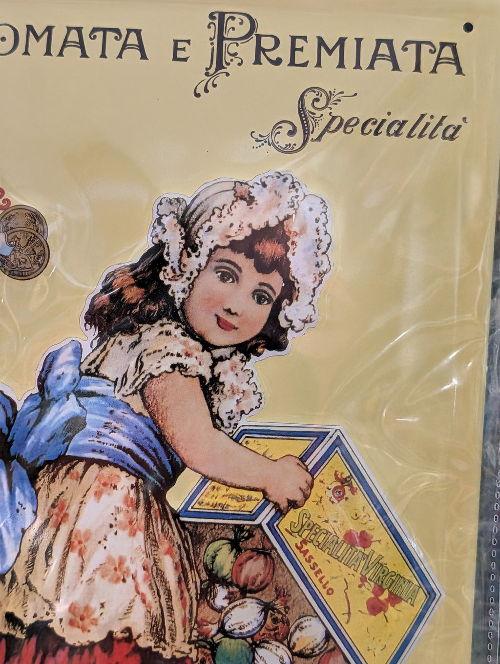 Blechschild Neu – Retro Deko Wandschild