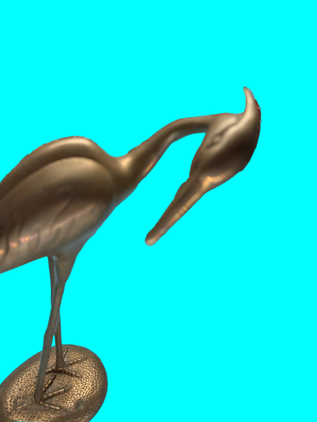 Figur Gans – Messing, Dekoratives Sammlerobjekt