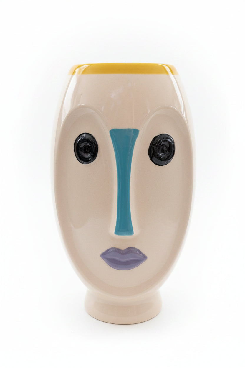 Dekorativer Aufsteller für Blumenvase – Skulptur-Podest