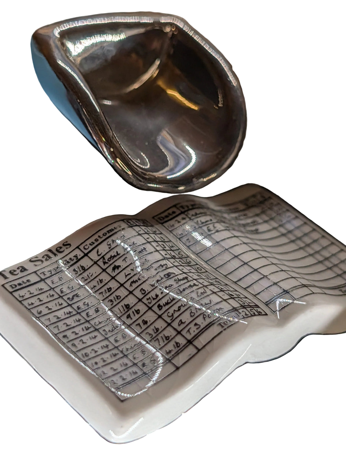 Boutique Théière Porcelaine avec Caisse – Théière de collection décorative