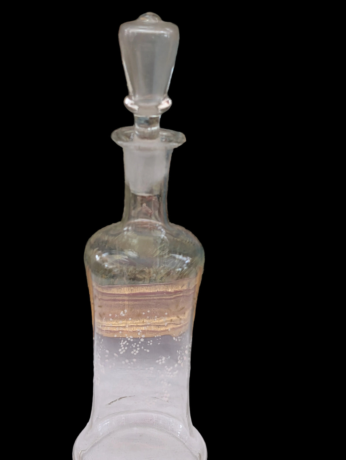 Glasflasche mit Stöpsel – Vintage Wein- oder Wasserflasche