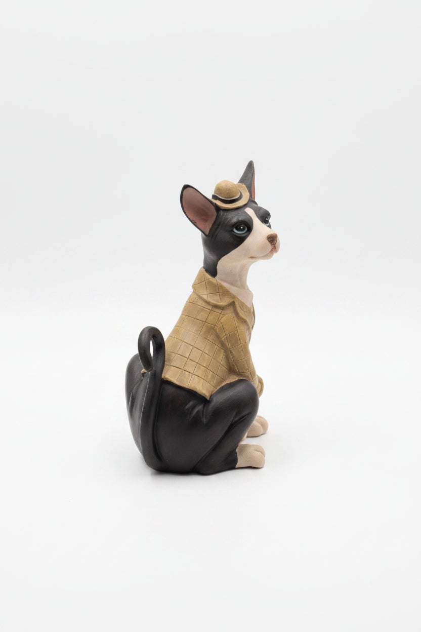 Katzenfigur – Dekorative Katze, 14 cm