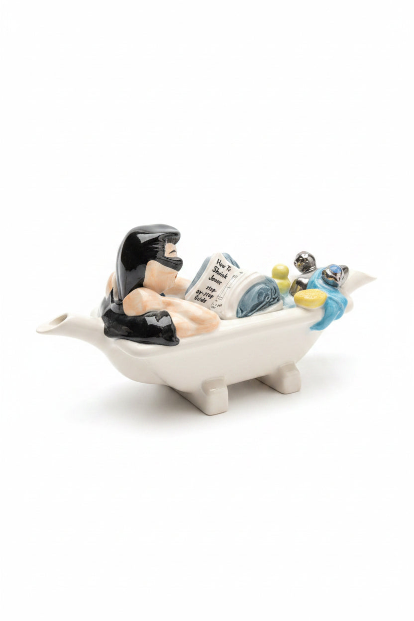 Elvis vintage, Teekannemann, rocking chair dans une baignoire