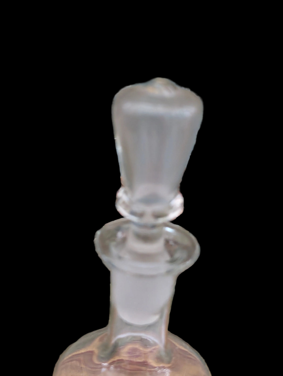 Glasflasche mit Stöpsel – Vintage Wein- oder Wasserflasche