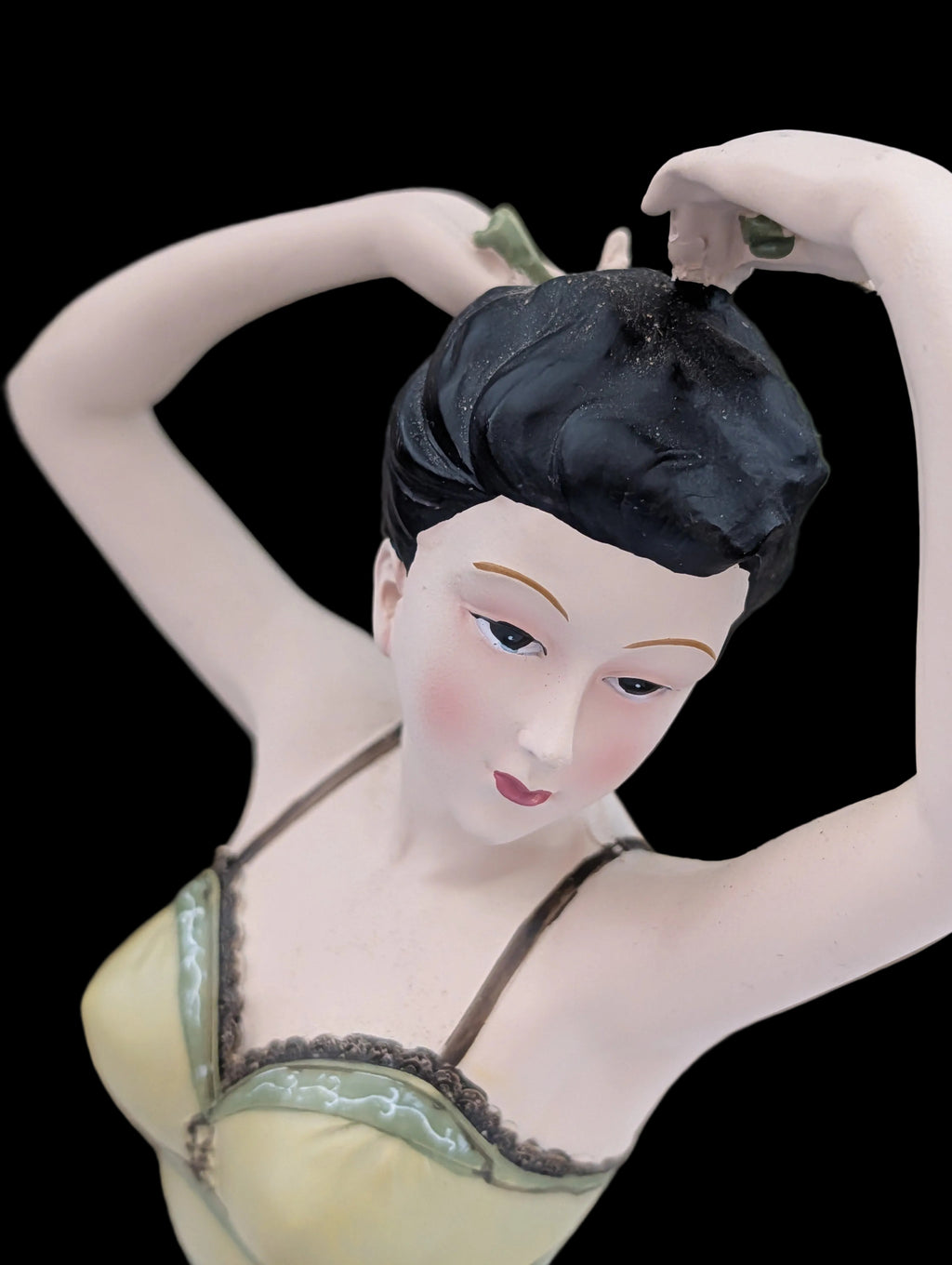 Badenixe im Badekleid – Sommerliche Figur, Sammlerstück