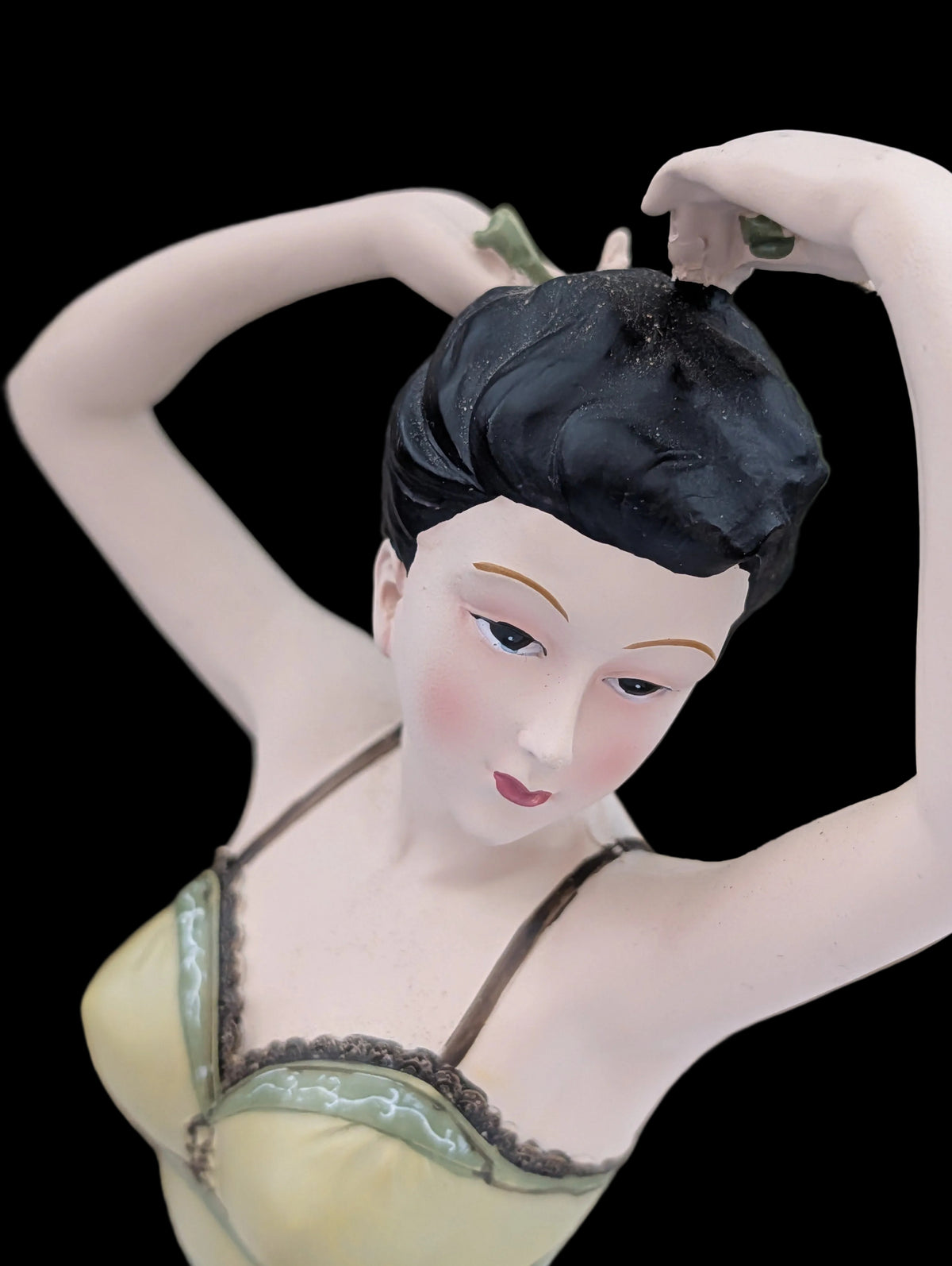 Badenixe im Badekleid – Sommerliche Figur, Sammlerstück
