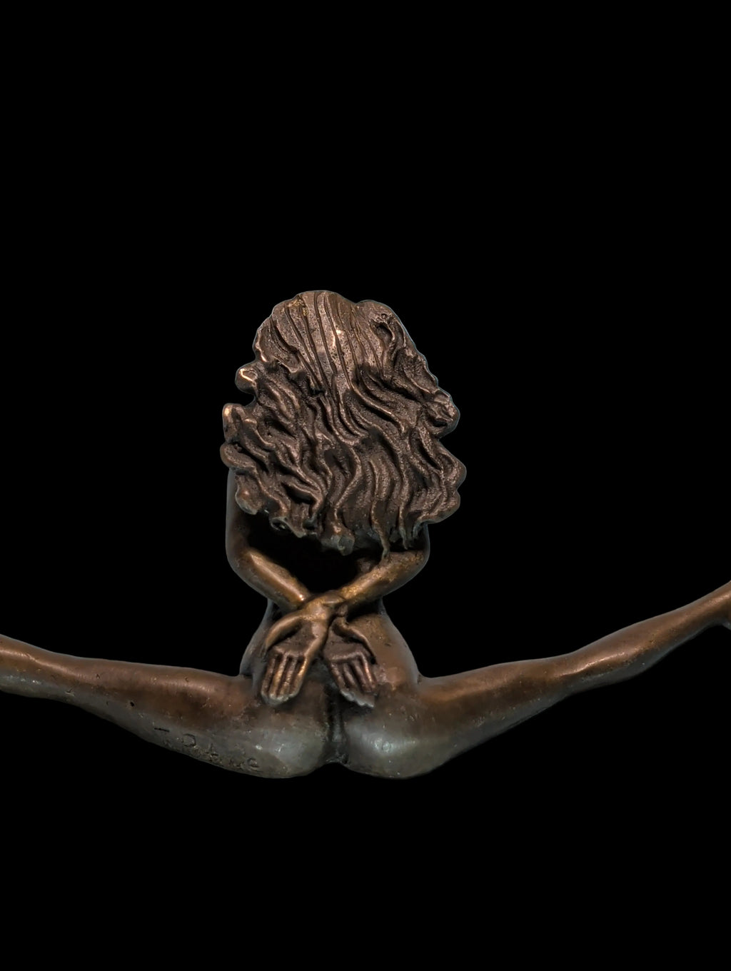 Bronze Figurine Sexy Lady – Attire tous les regards, Pièce de collection
