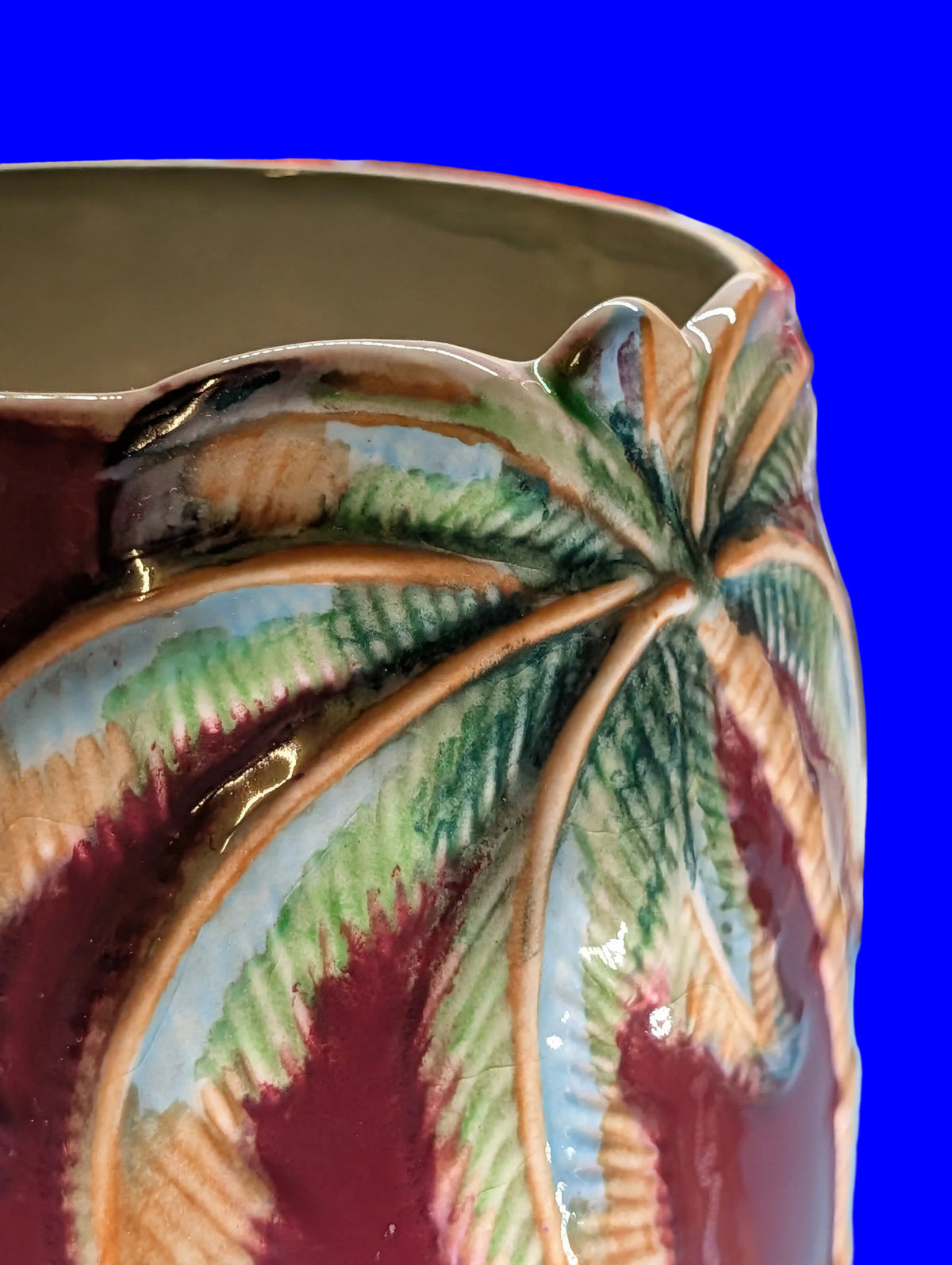 Ancienne cruche en céramique française – Pièce rare, très bon état