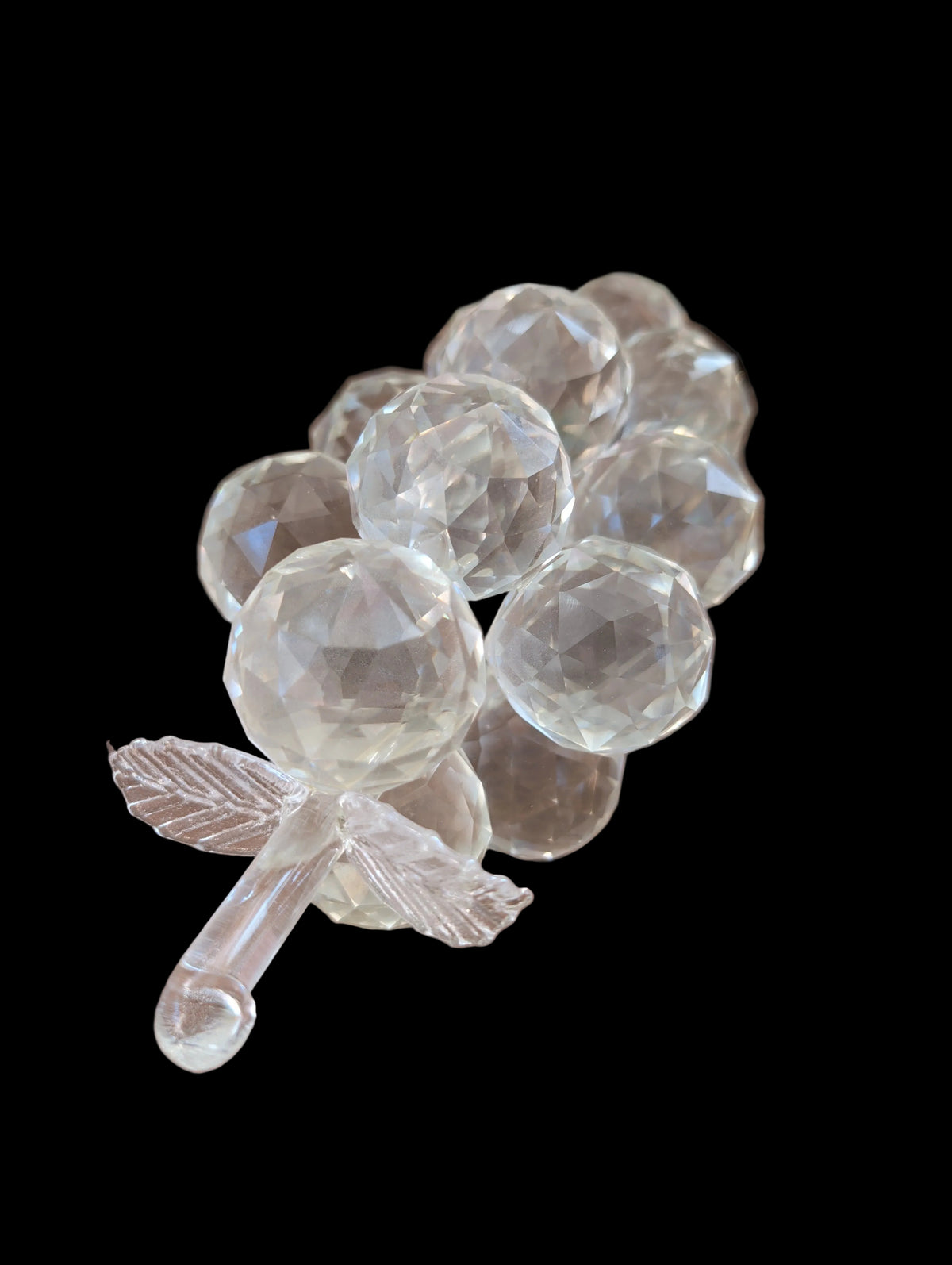 Glas Traube – Dekorative Glasfigur Weintraube