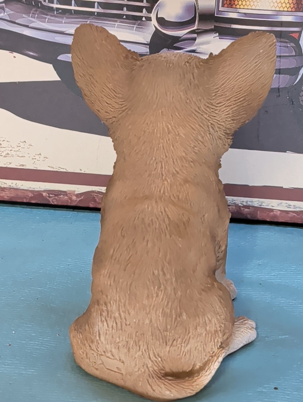 Figurine décorative Chien – Chien triste 15 cm, résine, intérieur & extérieur | DecoNostalgie