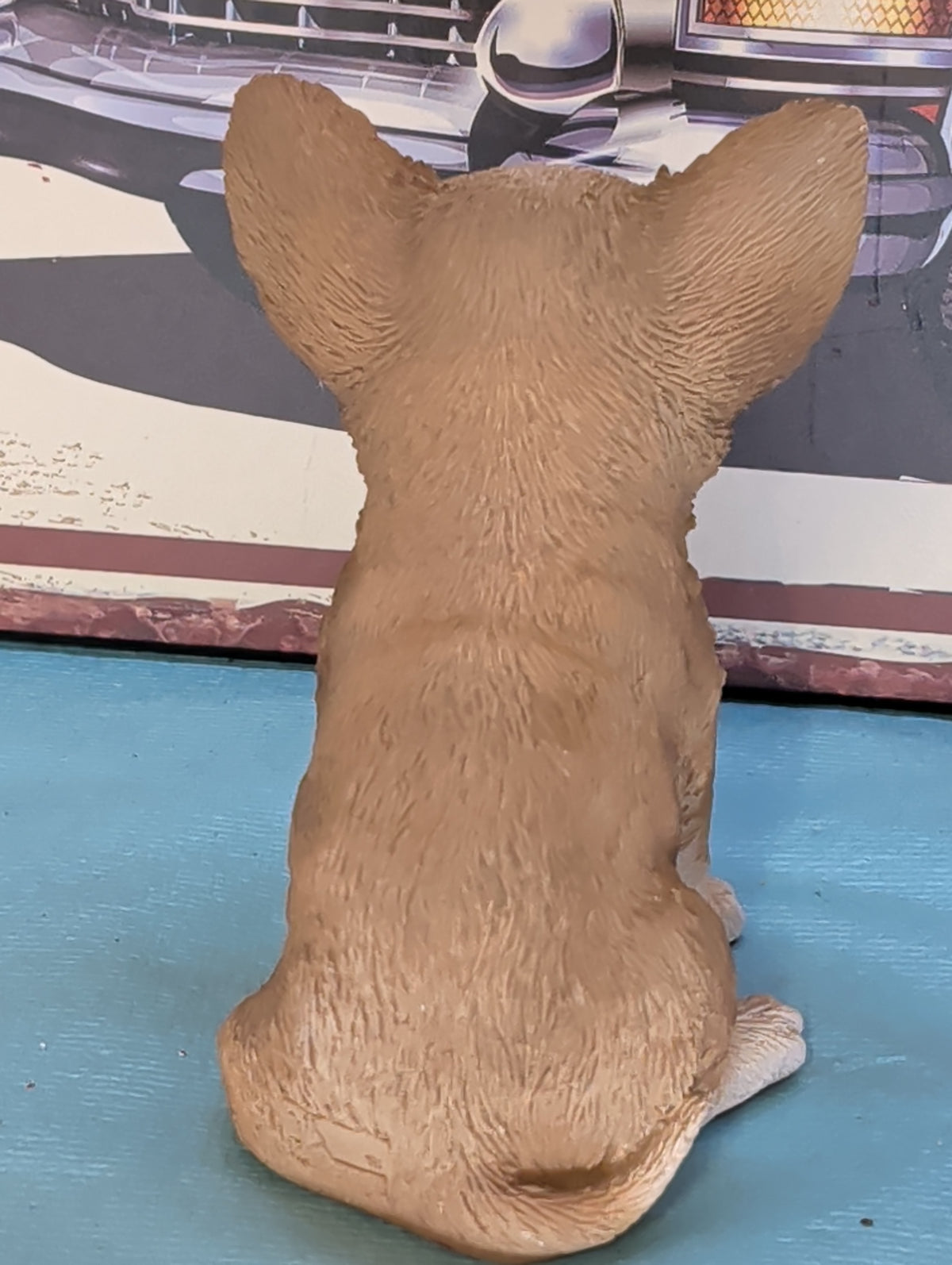 Figurine décorative Chien – Chien triste 15 cm, résine, intérieur & extérieur | DecoNostalgie