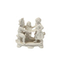 Antike Bisquit Porzellan Figurengruppe – 3 Spielende Kinder – 11 cm – 19./20. Jh.
