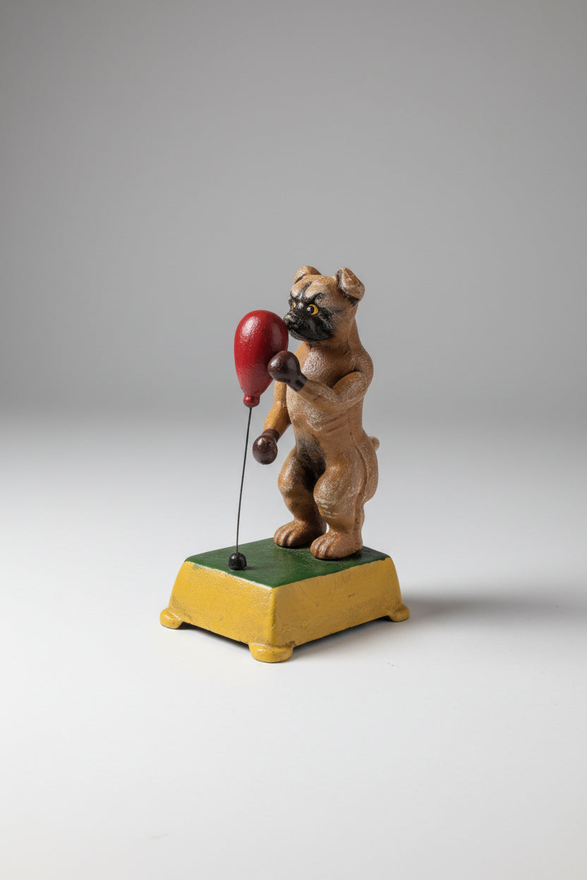 Top figurine en fonte – Kangourou boxeur