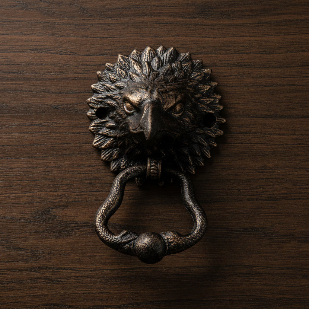 Heurtoir de porte en fer – 17 cm, Accessoire de maison classique