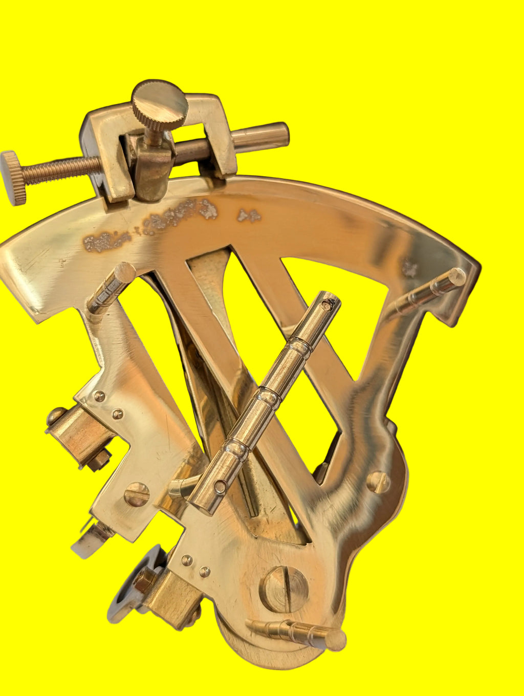 Sextant in Holzschachtel – Dekoratives Navigationsgerät, Sammlerobjekt