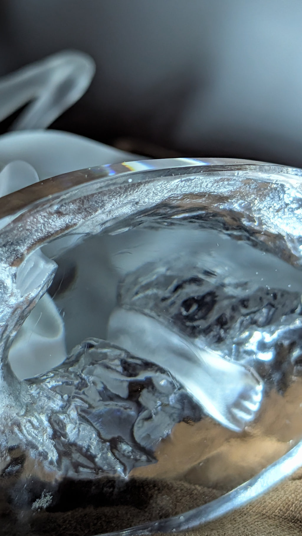Lalique  Danseuses -Kristall Skulptur Tänzerinnen Frankreich Selten