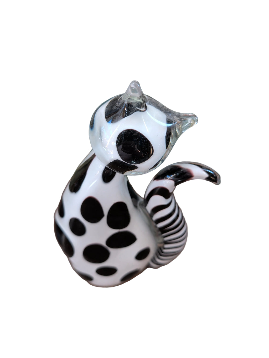 Katze aus Glas – Dekorative Glasfigur