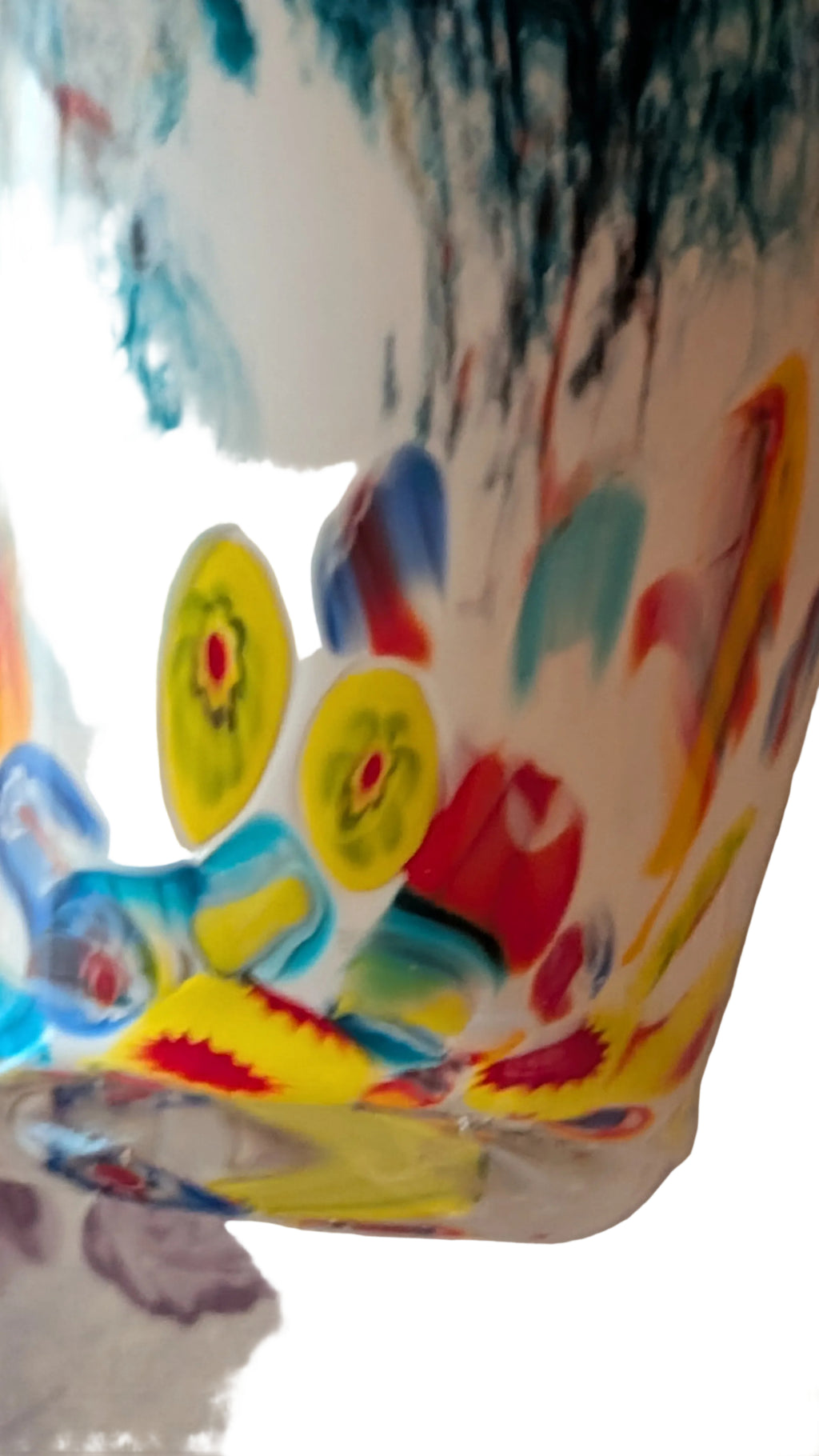 Grosse Murano-Glasvase aus Italien – 42 cm