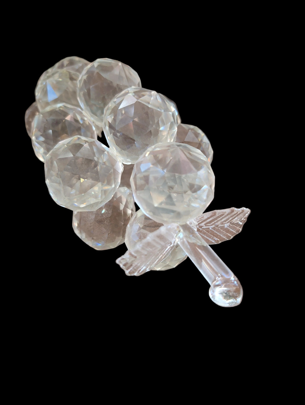 Glas Traube – Dekorative Glasfigur Weintraube
