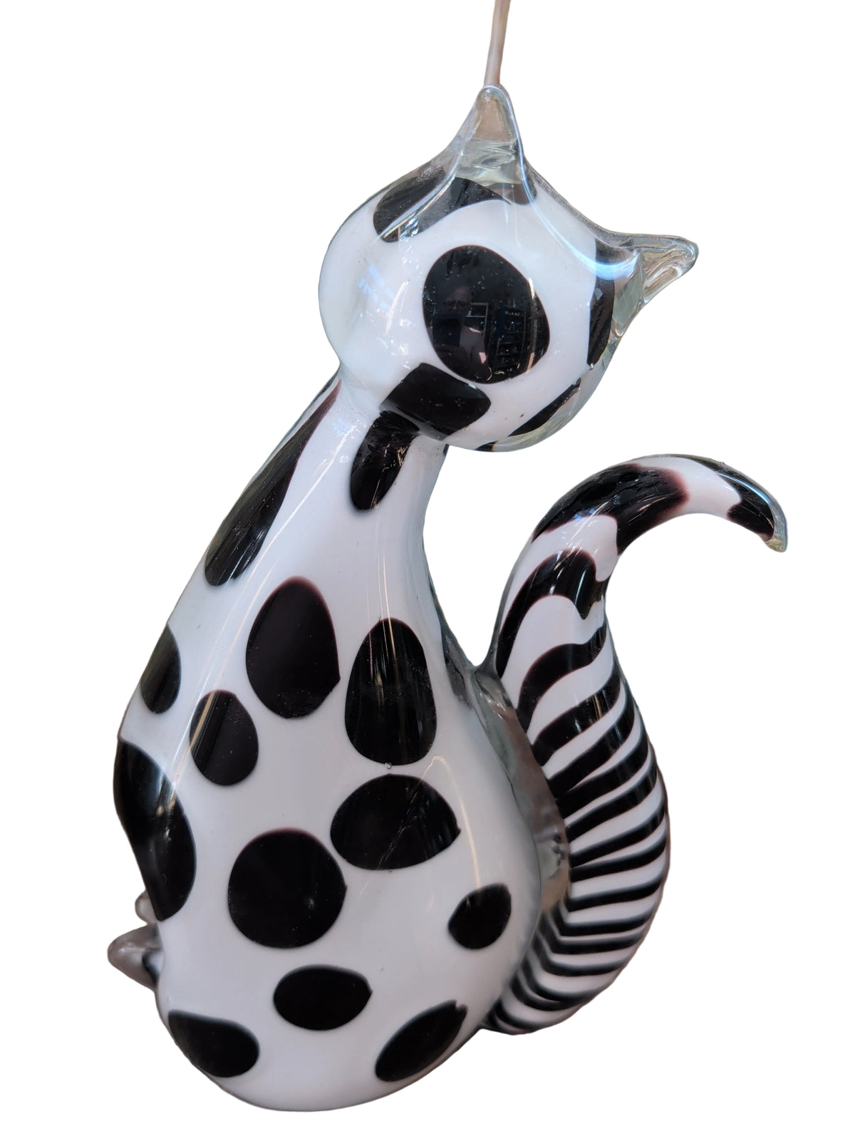 Katze aus Glas – Dekorative Glasfigur