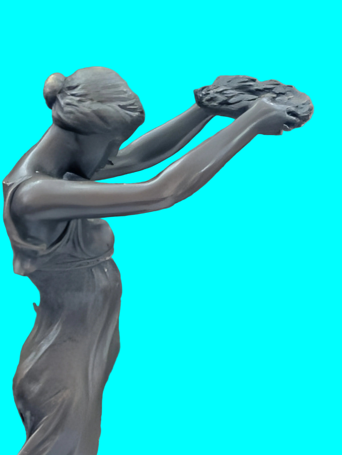 Bronzefigur auf Marmorsockel – Edles Sammlerstück