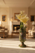 Vase à fleurs antique – Multicolore, hauteur 26 cm