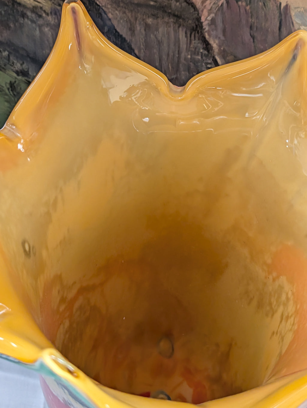 Véritable vase en verre de Murano – Années 1960/70, Pièce de collection rare