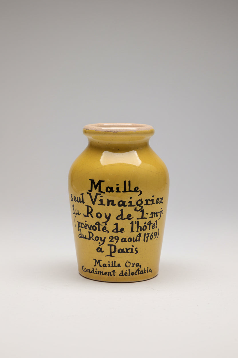 Flasche mit Blumenmotiv – Antike Dekoflasche
