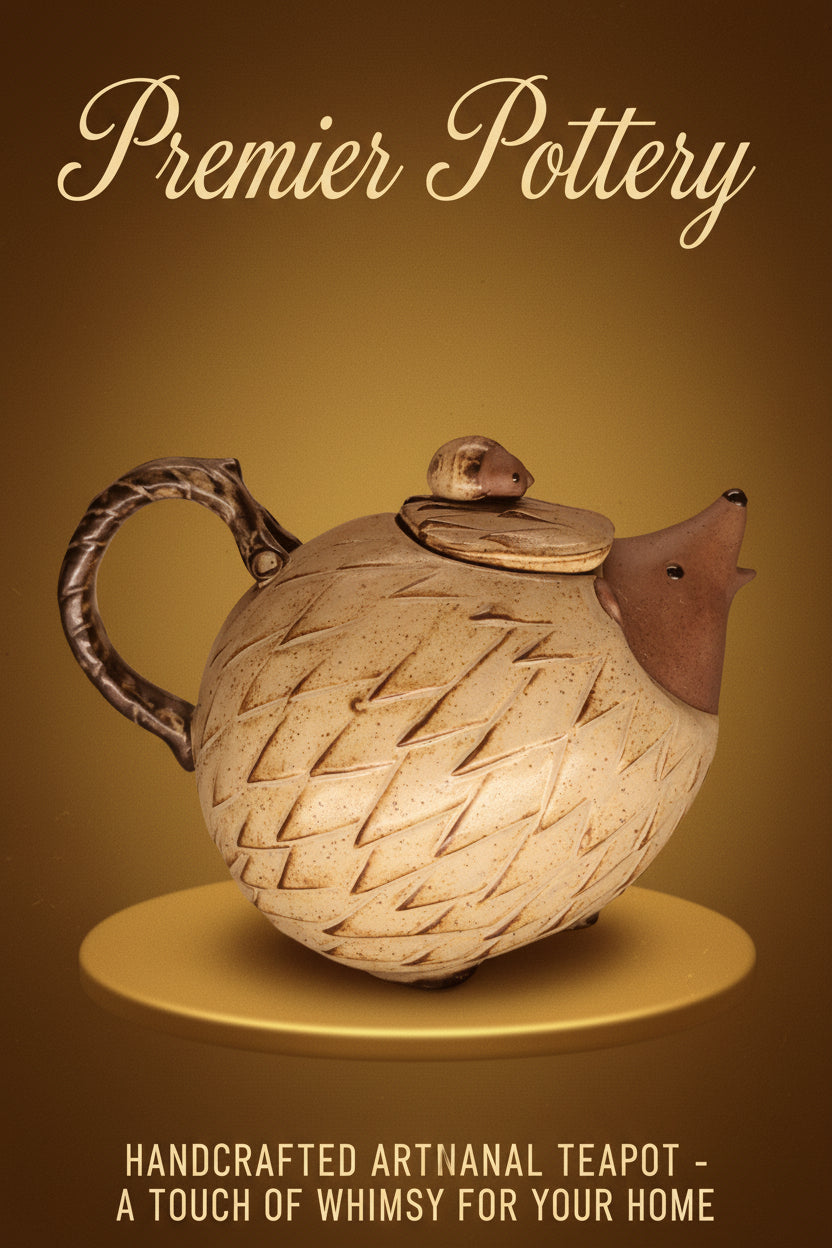 Théière Souris Porcelaine – Théière de collection décorative