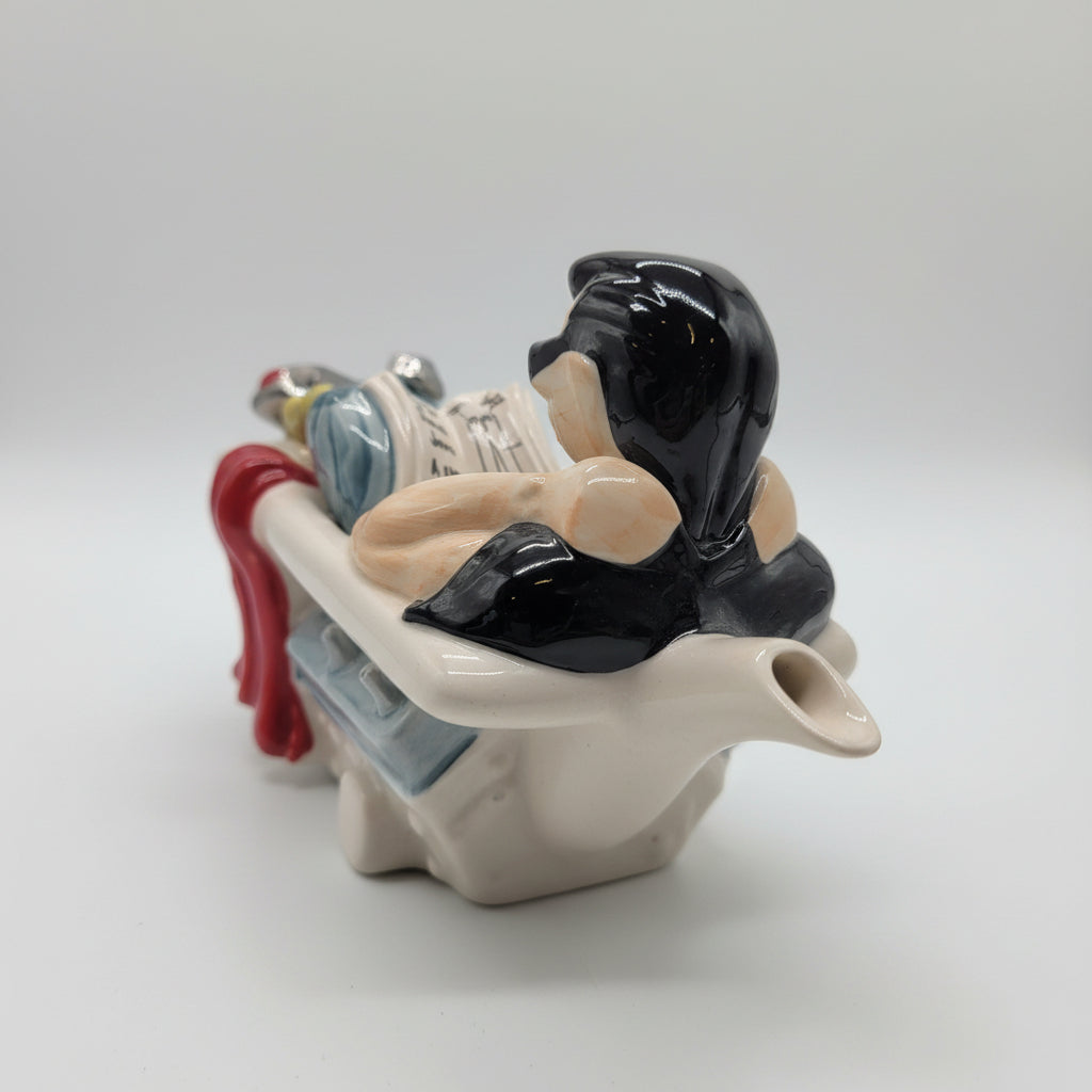 Elvis vintage, Teekannemann, rocking chair dans une baignoire
