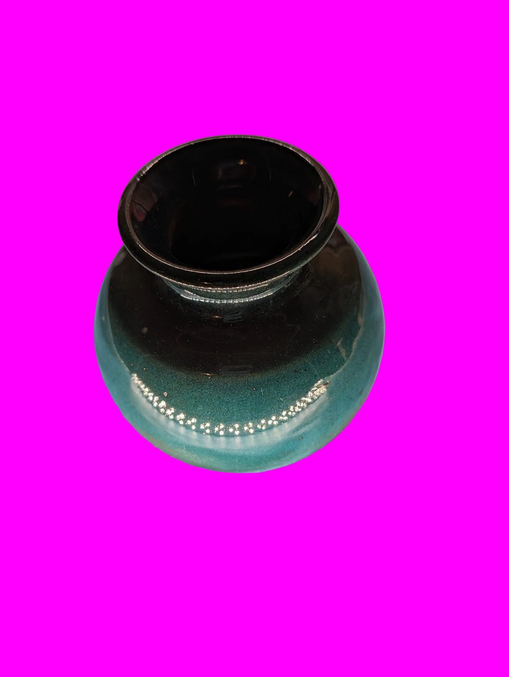Vase en céramique – Artisanat signé, objet de collection
