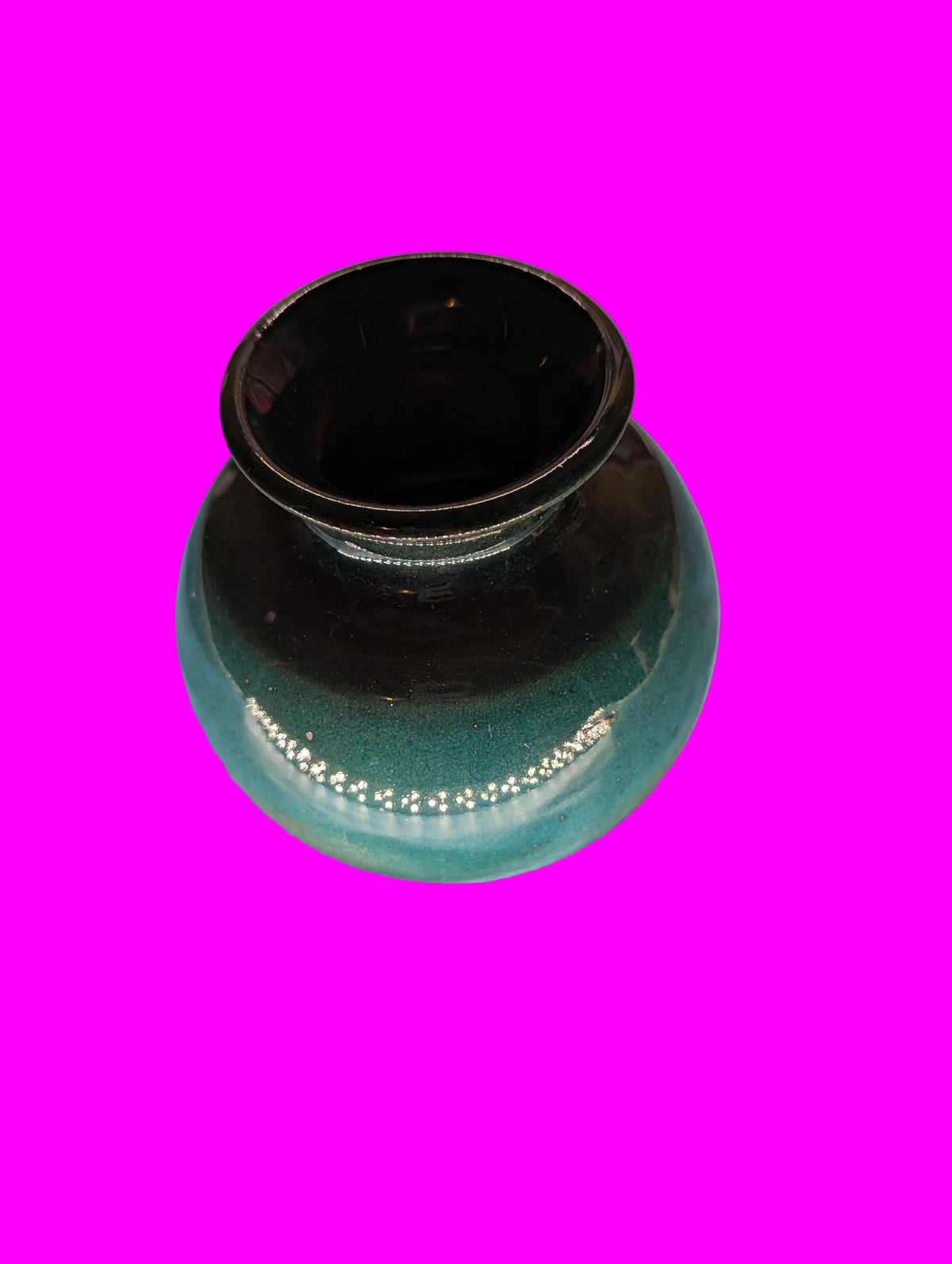 Vase en céramique – Artisanat signé, objet de collection