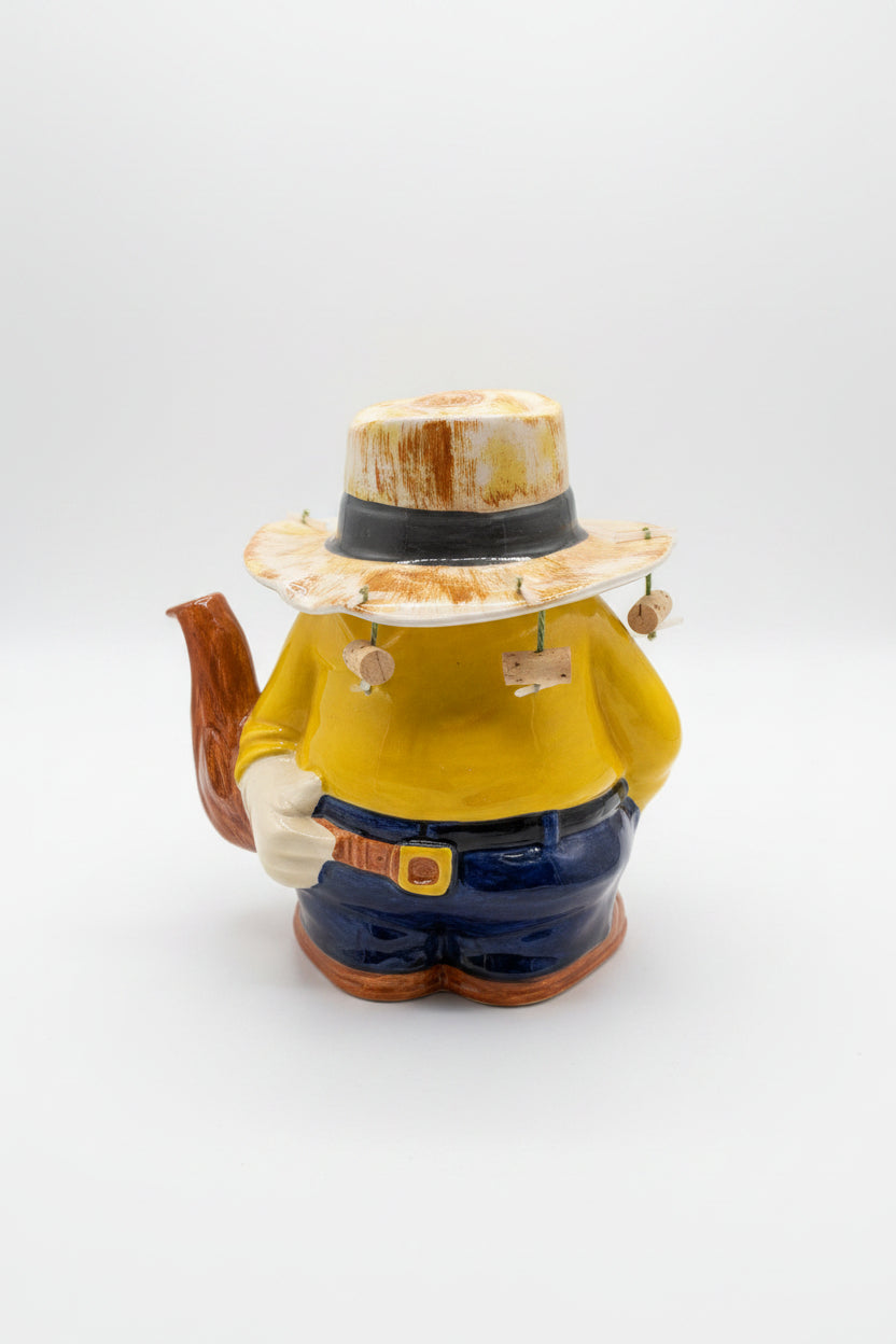 Théière Cowboy Porcelaine – Pièce de collection originale