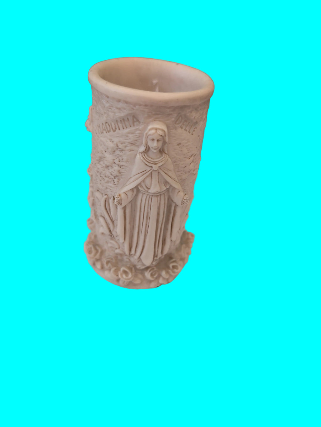 Blumenvase Religiös – Höhe 14 cm, Sakrale Dekoration