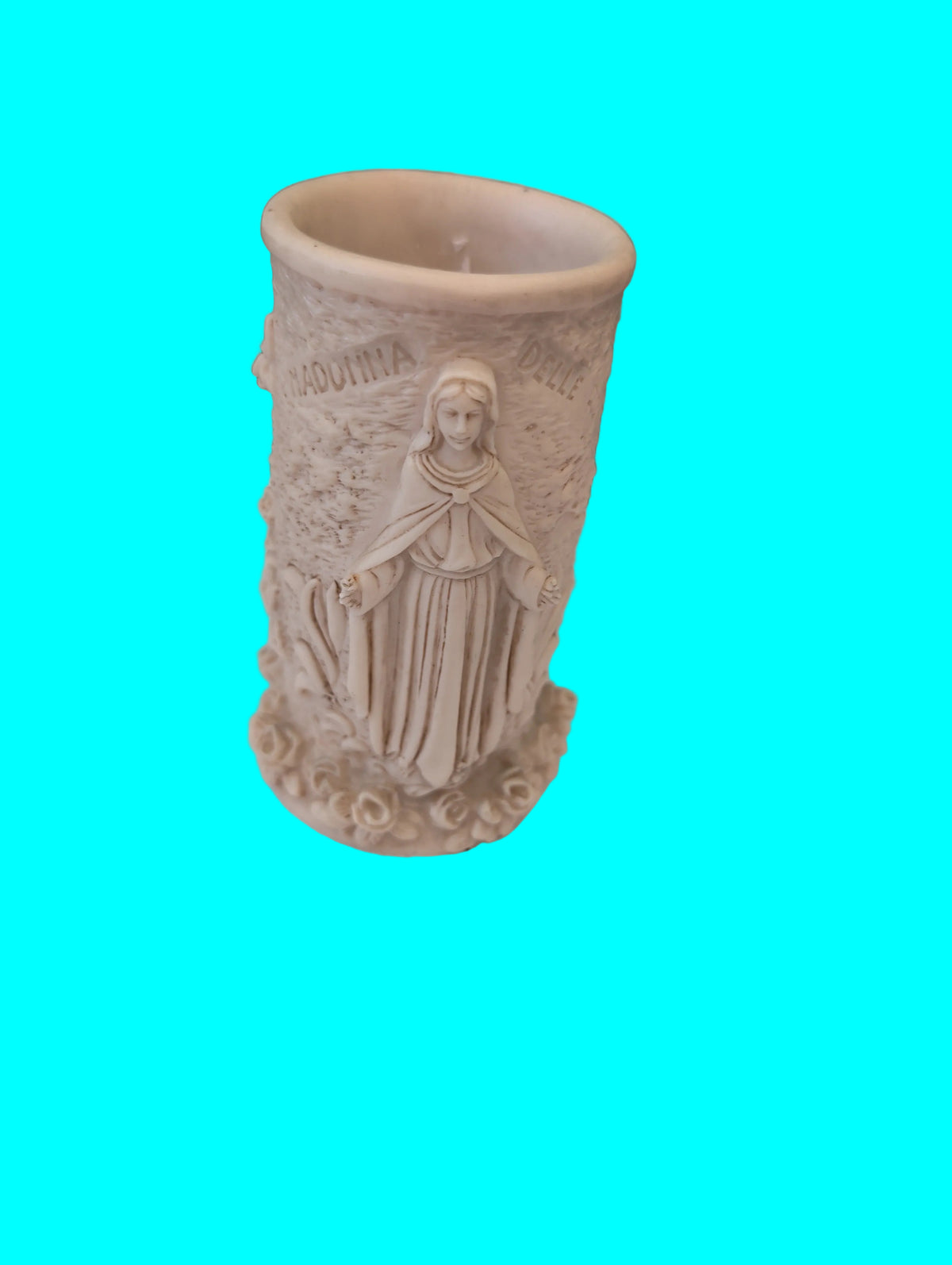 Blumenvase Religiös – Höhe 14 cm, Sakrale Dekoration