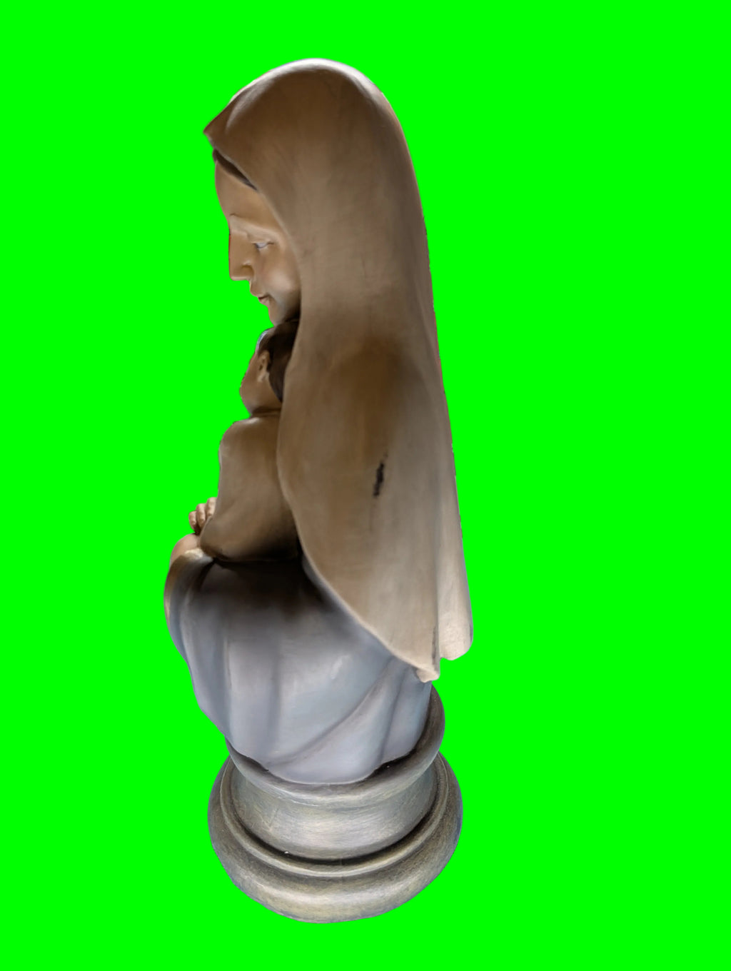Figurine Madone – Résine, Décoration religieuse, Objet de collection