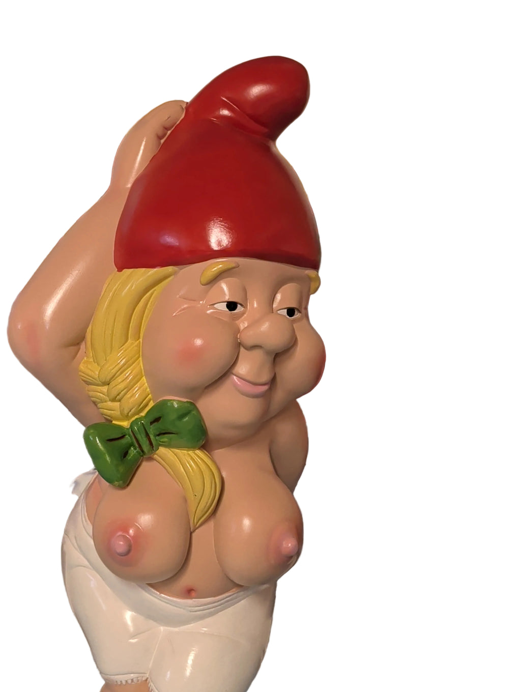 Naine de jardin femme – 45 cm, neuve, magnifique figurine de jardin