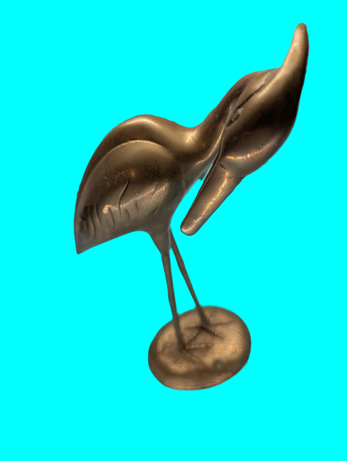 Figur Gans – Messing, Dekoratives Sammlerobjekt