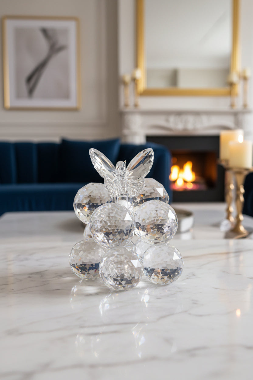Verre raisin déco – Décoration de table, 25 cm
