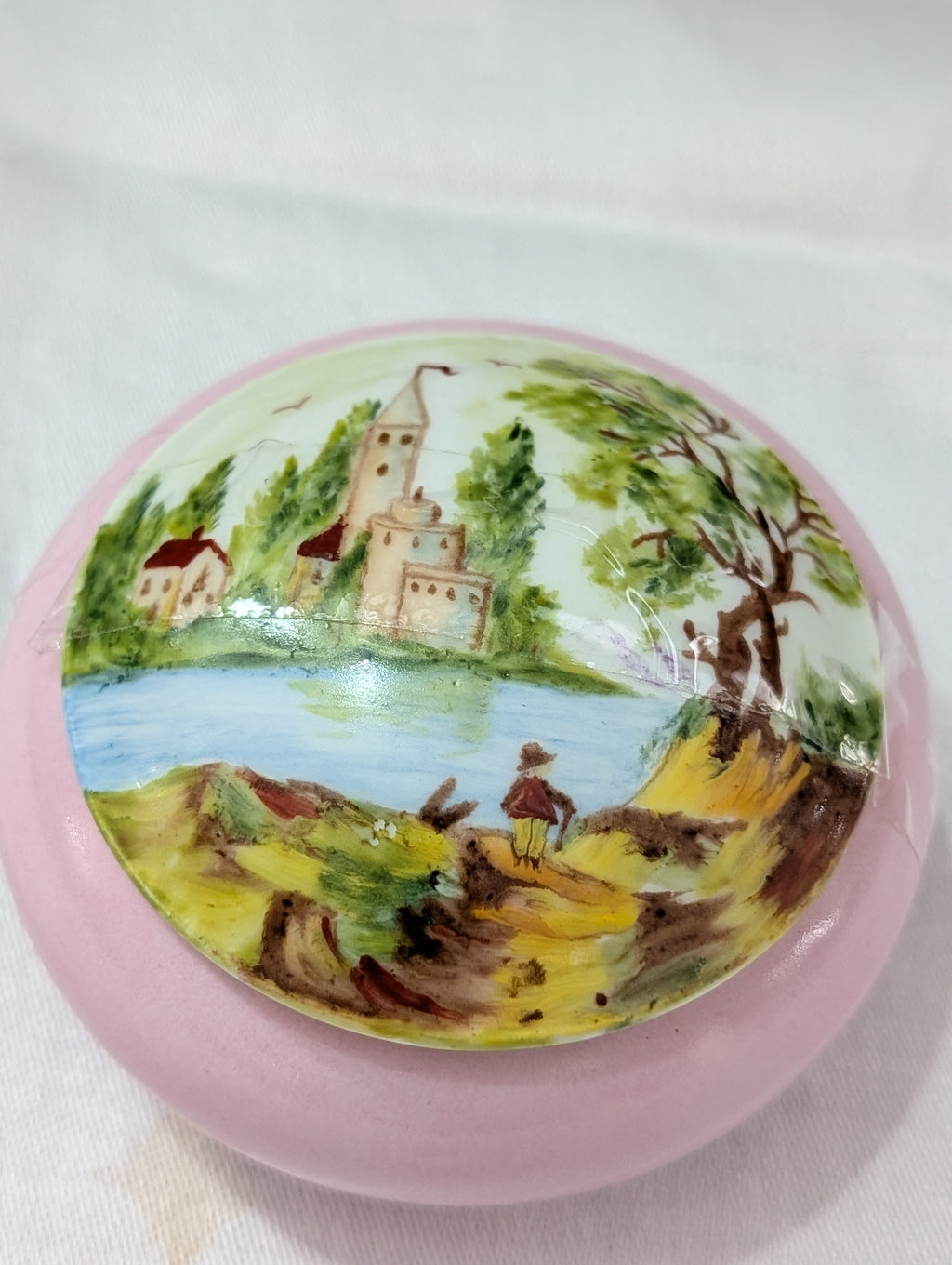 Boîte en porcelaine Bavaria KPM – Peinte à la main, excellent état, pièce de collection
