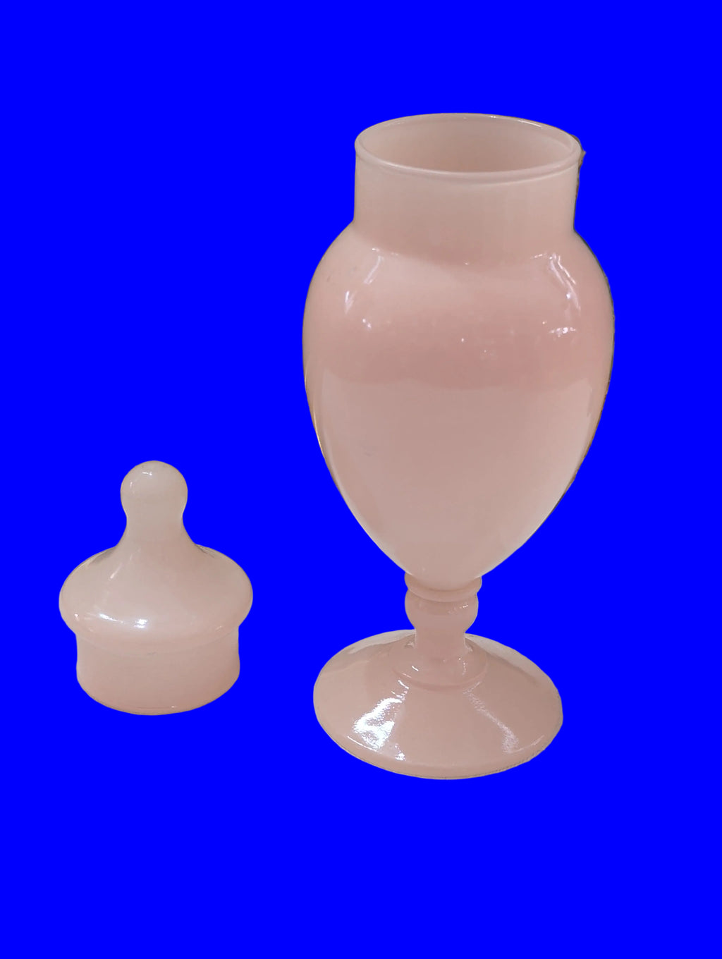 Pichet ancien en verre – Hauteur 21 cm