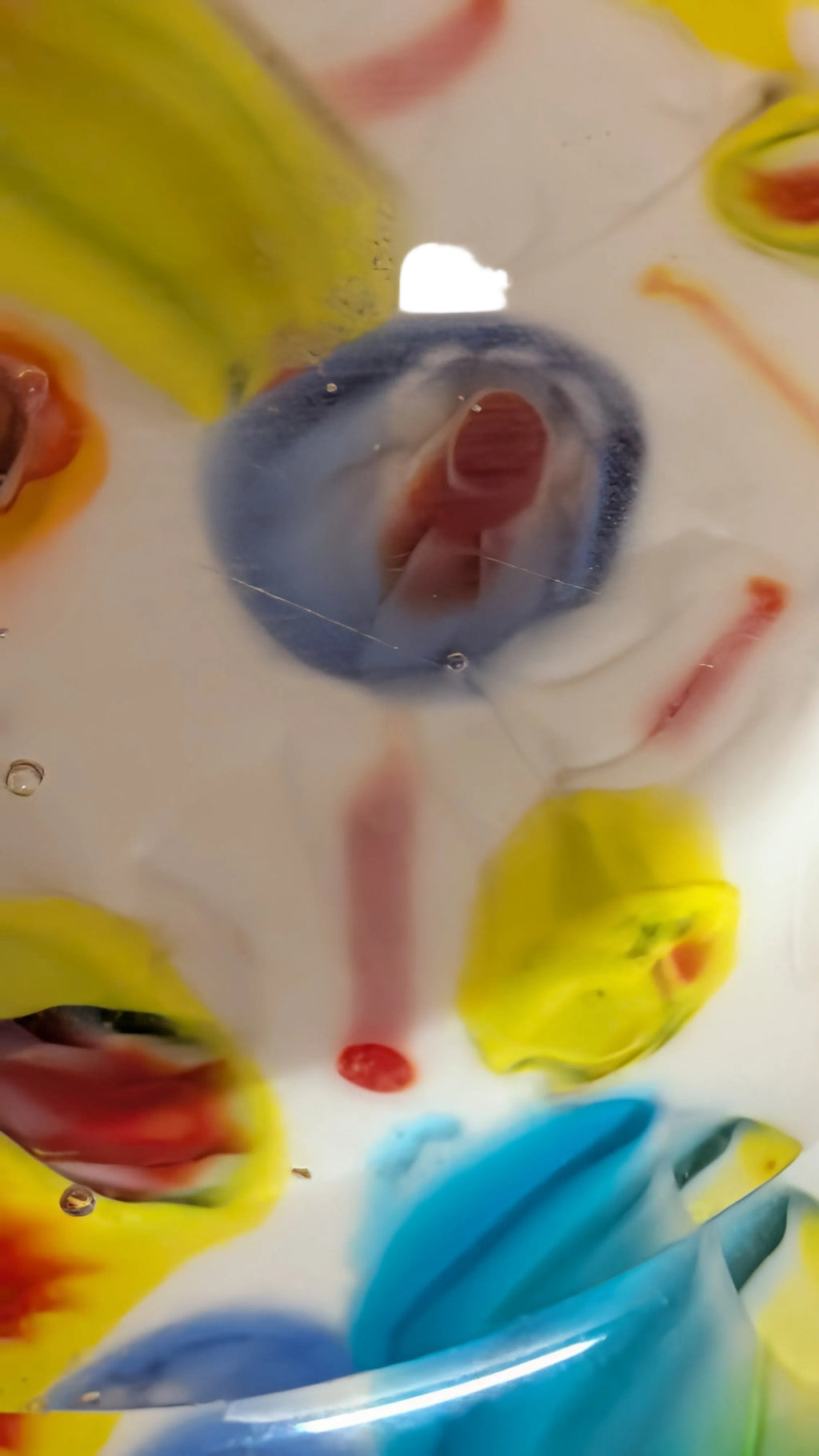 Grosse Murano-Glasvase aus Italien – 42 cm