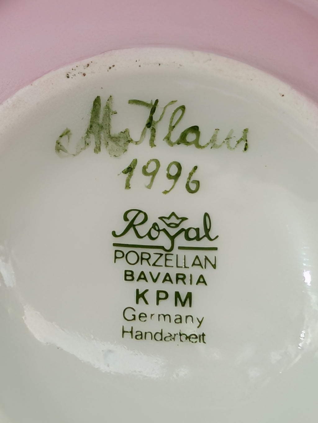 Boîte en porcelaine Bavaria KPM – Peinte à la main, excellent état, pièce de collection